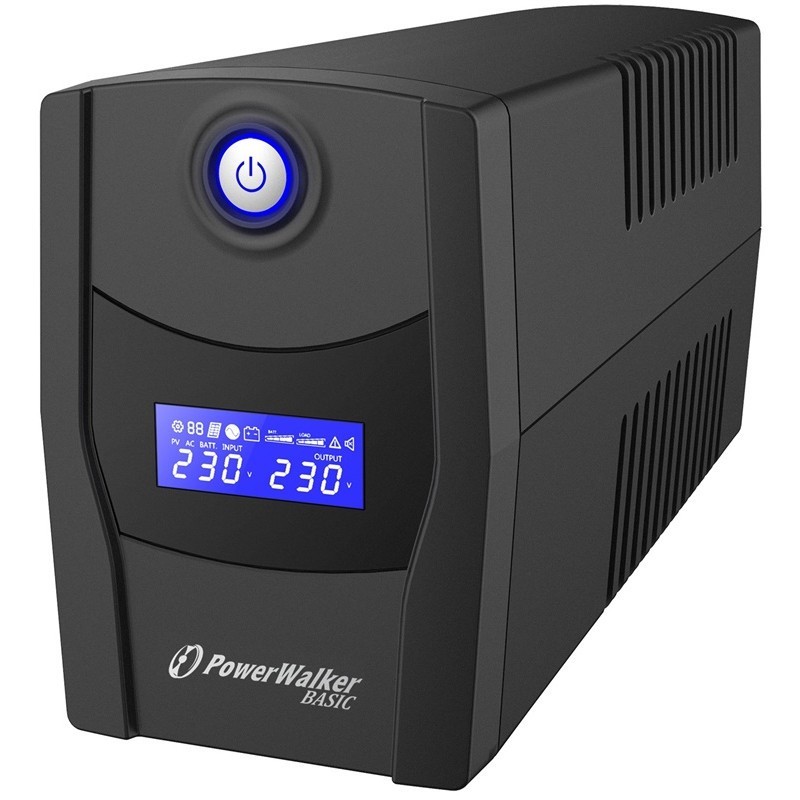 SAI PowerWalker Serie Basic LCD,  800 VA