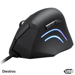 Ratón Ergonómico USB Perixx...