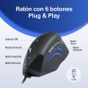 Ratón Ergonómico USB Perixx 508 Diestros