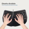 Teclado Ergonómico + Ratón USB Perixx 413 (ES)