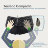 Teclado Ergonómico + Ratón USB Perixx 413 (ES)